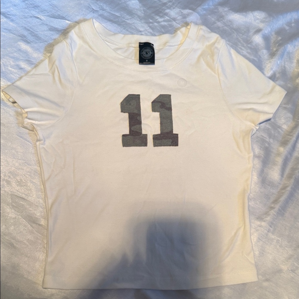 PacSun white mini tee